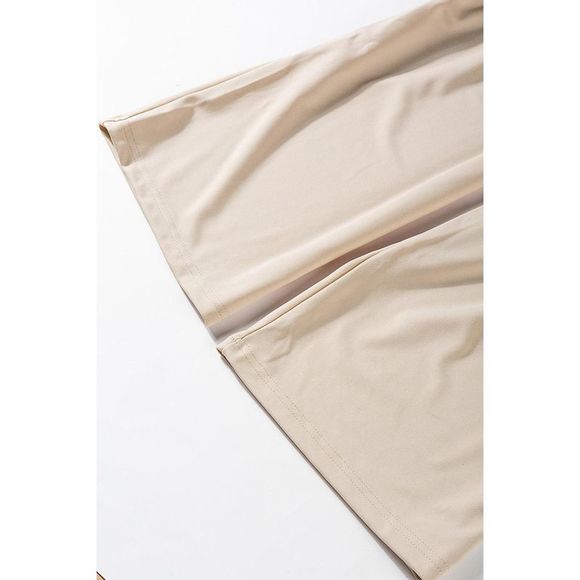 Azura Exchange  Apricot Oh So Glam Belted Wide Leg Jumpsuit - Picture 11 of 15